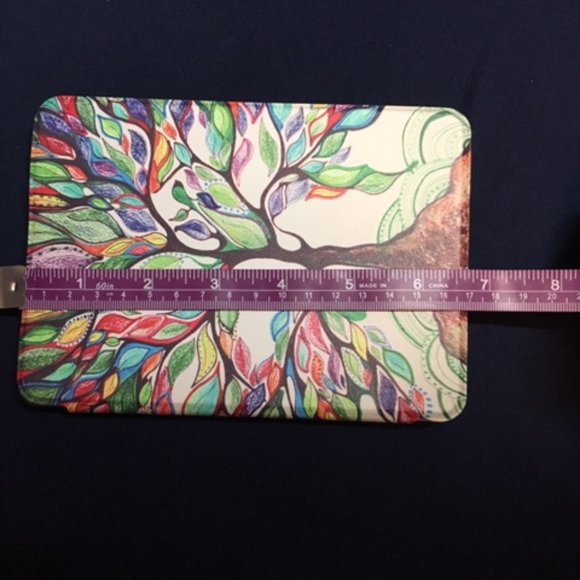 NEW Fintie IPad Mini Small Case Rainbow Tree of Life 6.5 x 4.5 - Picture 8 of 8